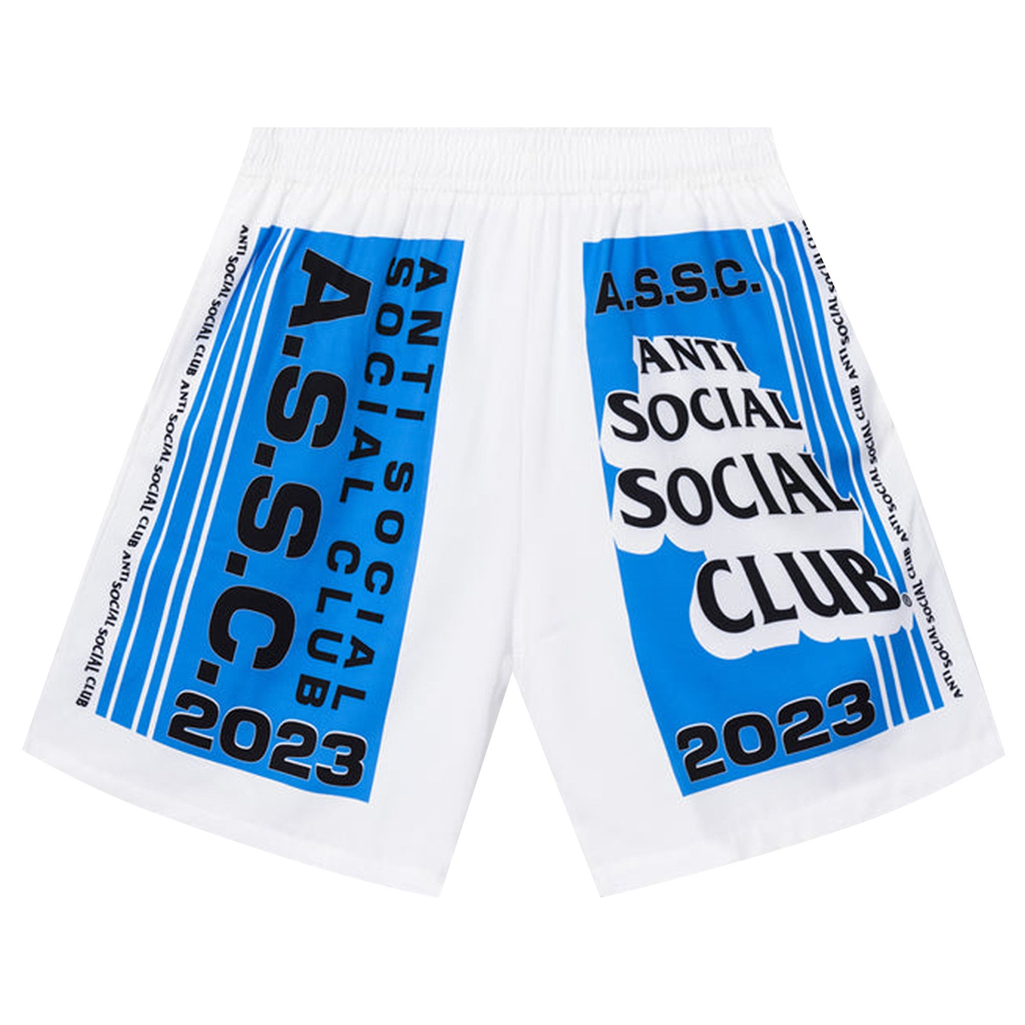 Buy Anti Social Social Club Pack Your Things Short 'White/Blue