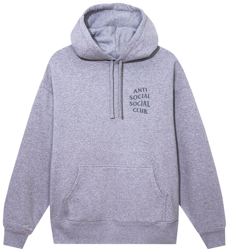 Anti Social Social Club Kkotch Tonal Premium Hoodie Athletic Heather