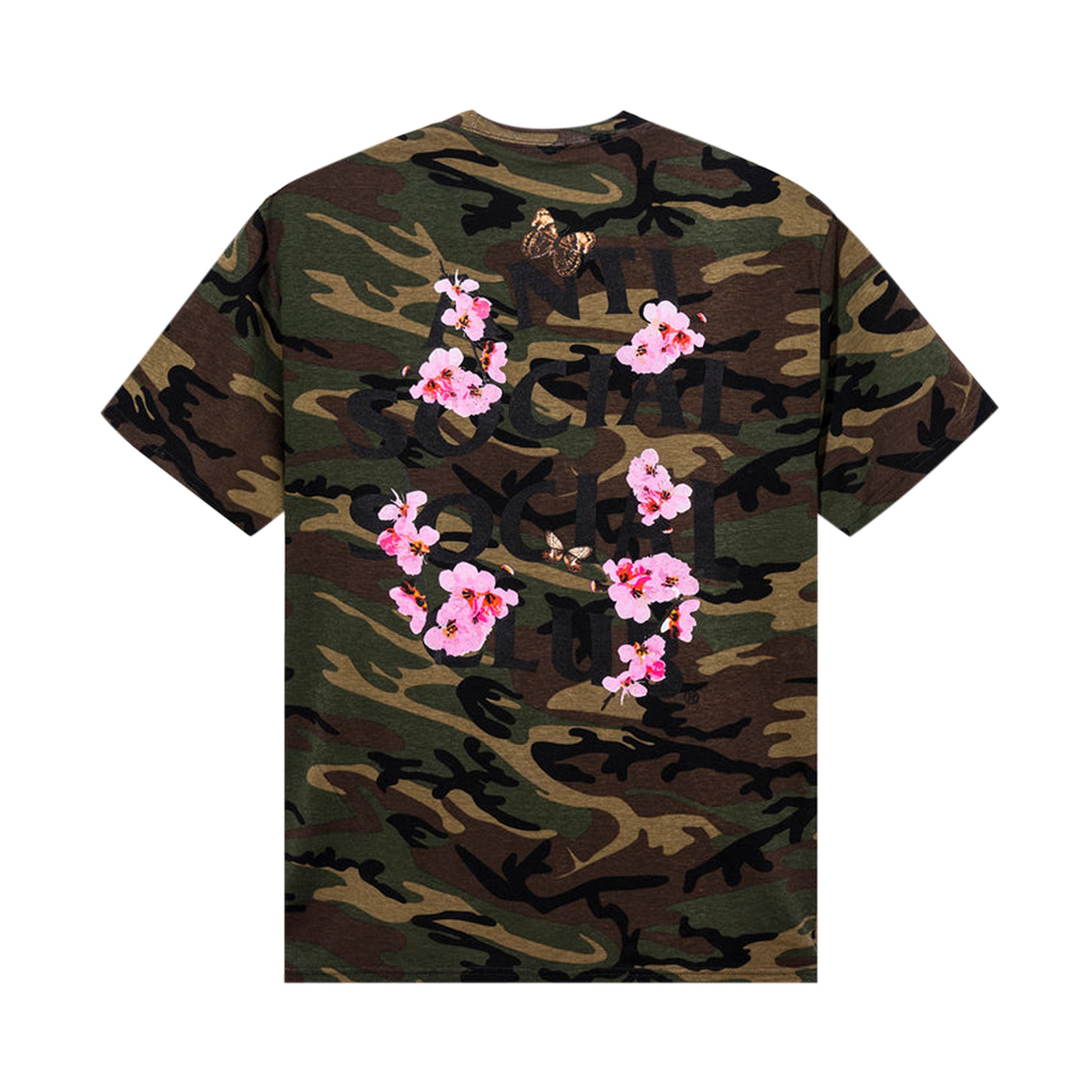 Buy Anti Social Social Club Kkotch Tee 'Camo' - 0657