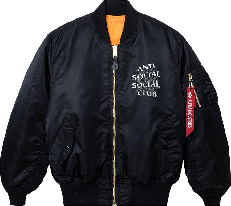 Anti Social Social Club Kaburosai Jacket Black