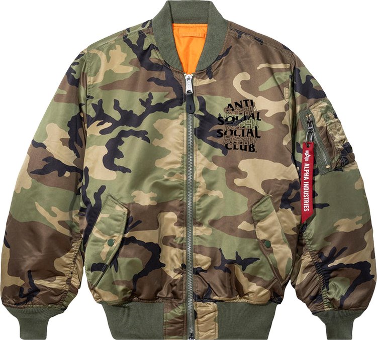 Anti Social Social Club Kaburosai Jacket Camo