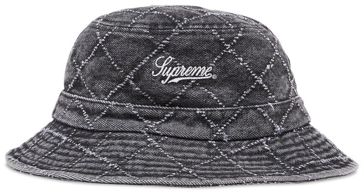 Supreme Punched Denim Crusher Black