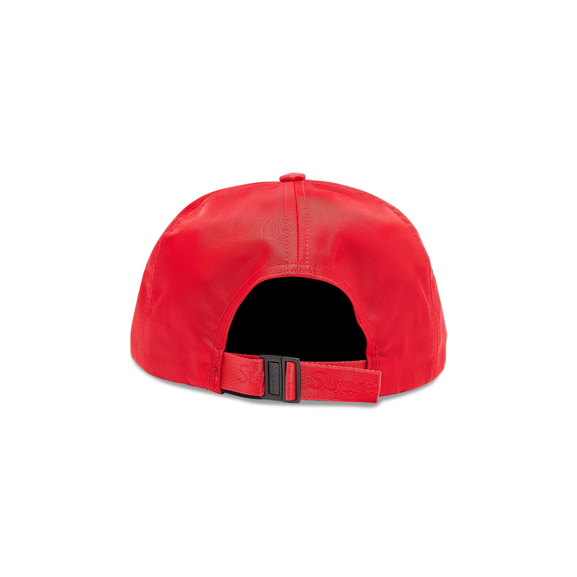 Buy Supreme Enamel Logo 6-Panel 'Red' - FW23H128 RED | GOAT IT