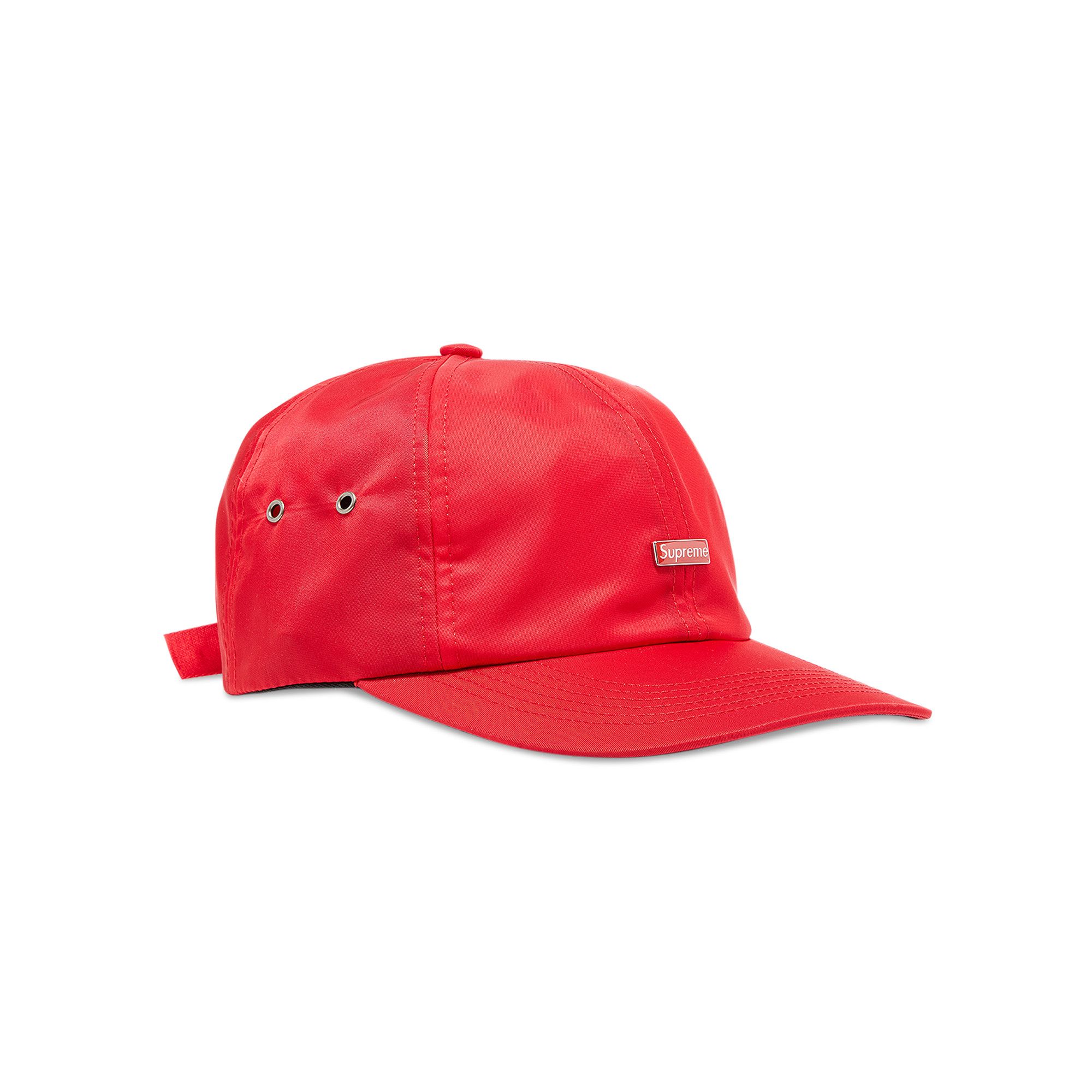 Buy Supreme Enamel Logo 6-Panel 'Red' - FW23H128 RED | GOAT