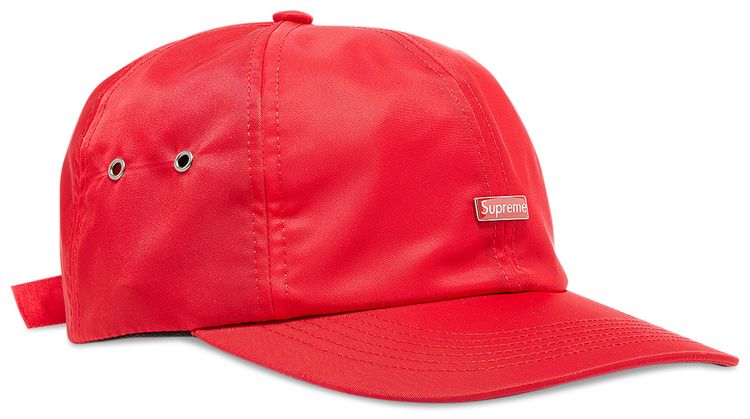 Supreme Enamel Logo 6 Panel Red