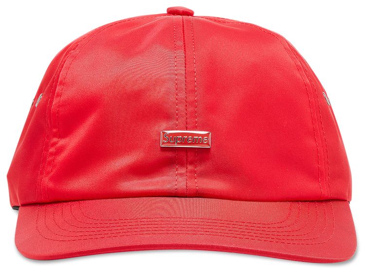 Supreme Enamel Logo 6 Panel Red