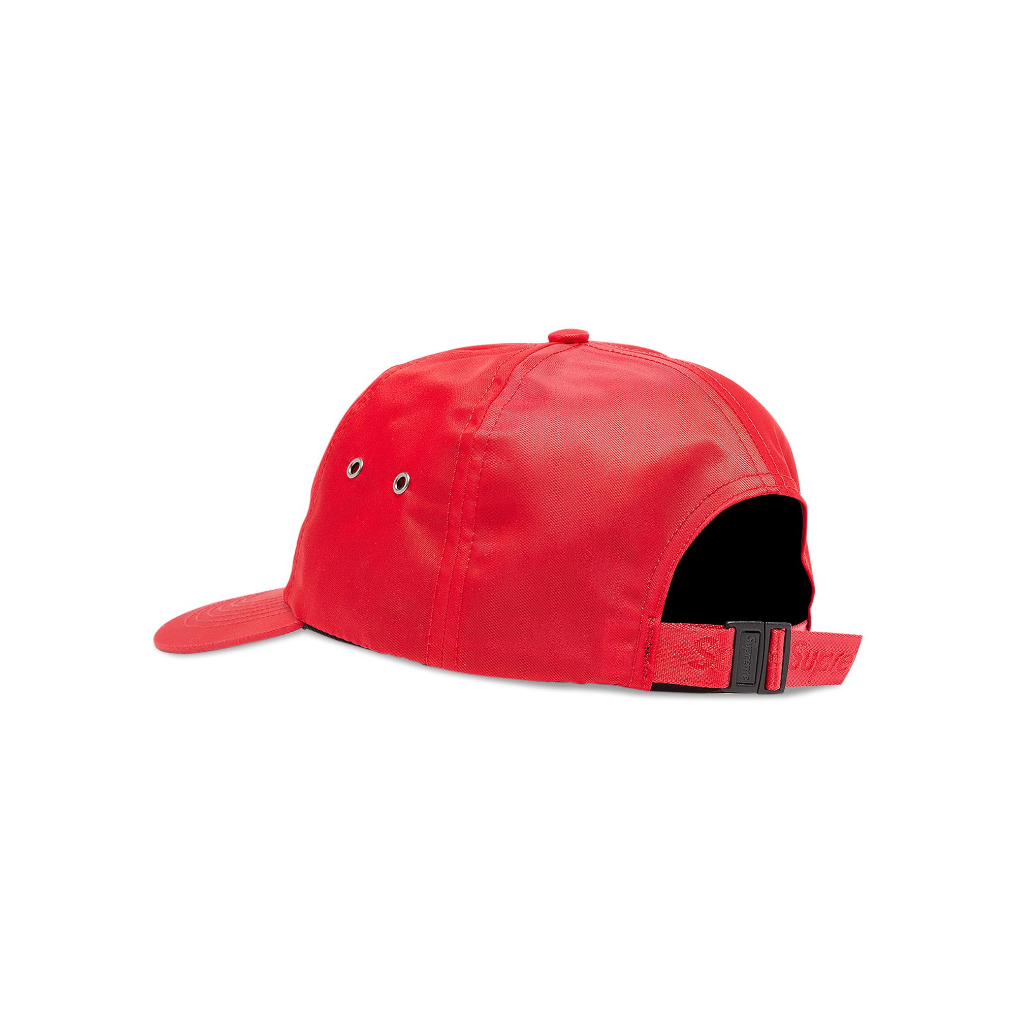 Buy Supreme Enamel Logo 6-Panel 'Red' - FW23H128 RED | GOAT IT