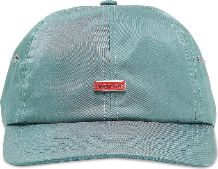 Supreme Enamel Logo 6 Panel Work Teal