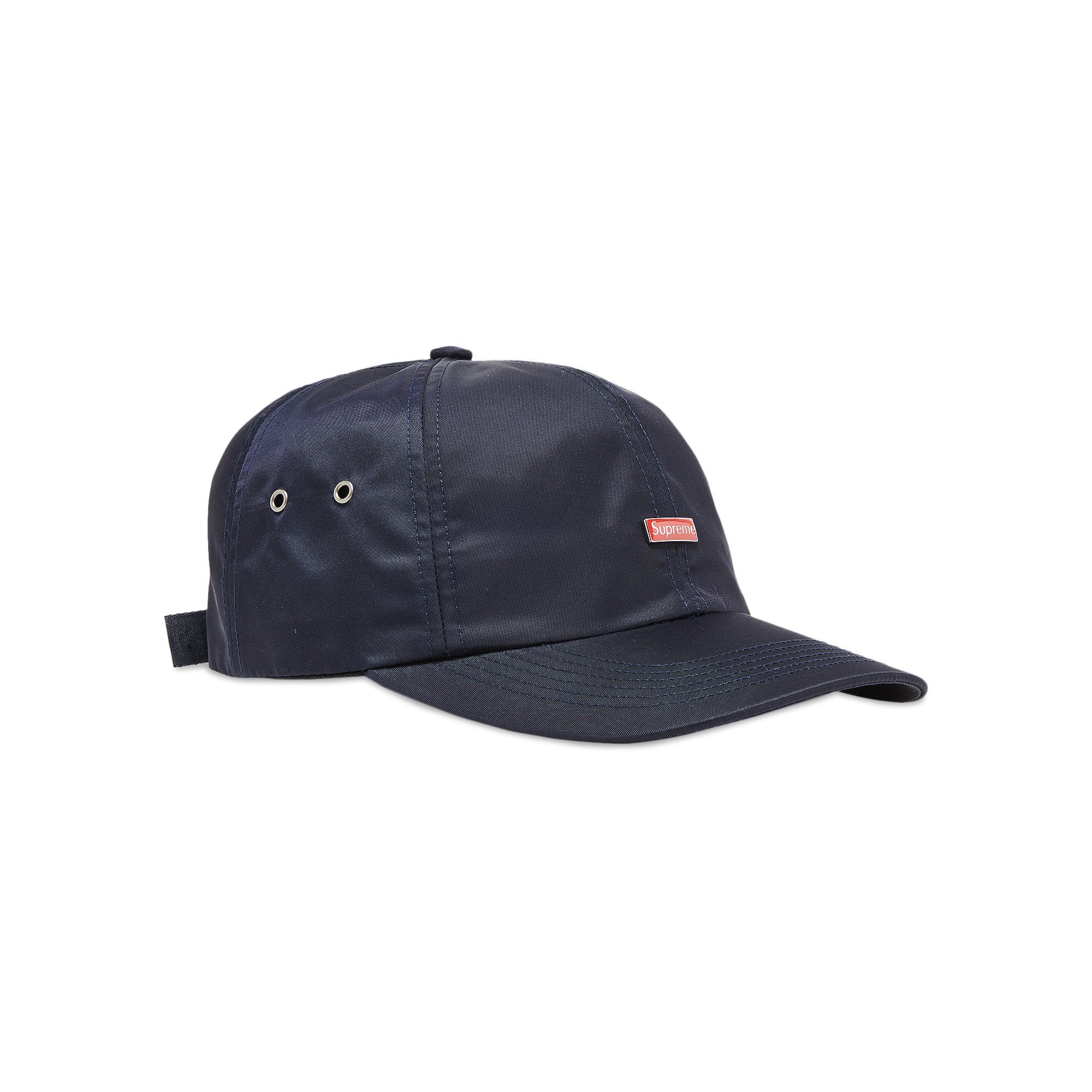 Buy Supreme Enamel Logo 6-Panel 'Navy' - FW23H128 NAVY | GOAT