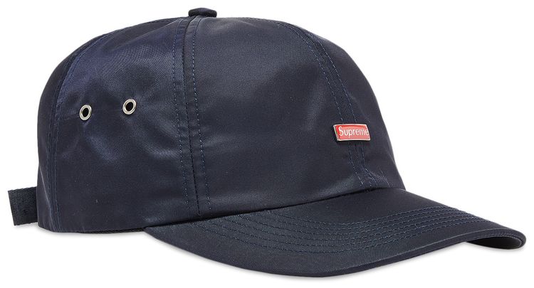 Supreme Enamel Logo 6 Panel Navy