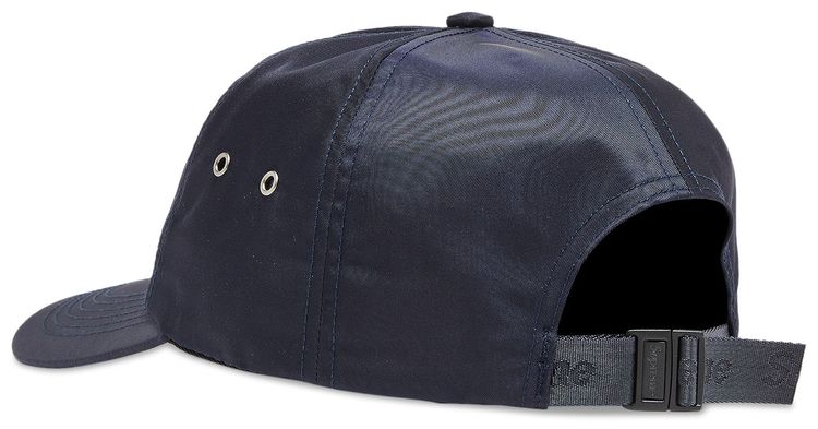 Supreme Enamel Logo 6 Panel Navy