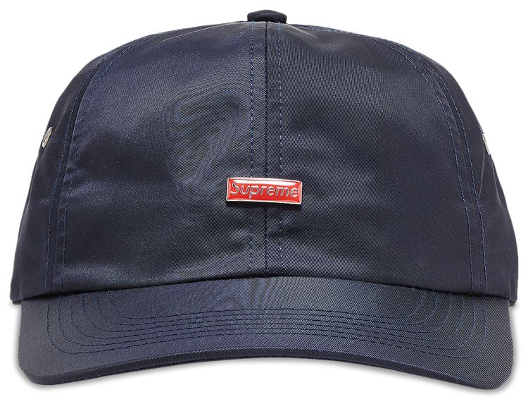 Supreme Enamel Logo 6 Panel Navy