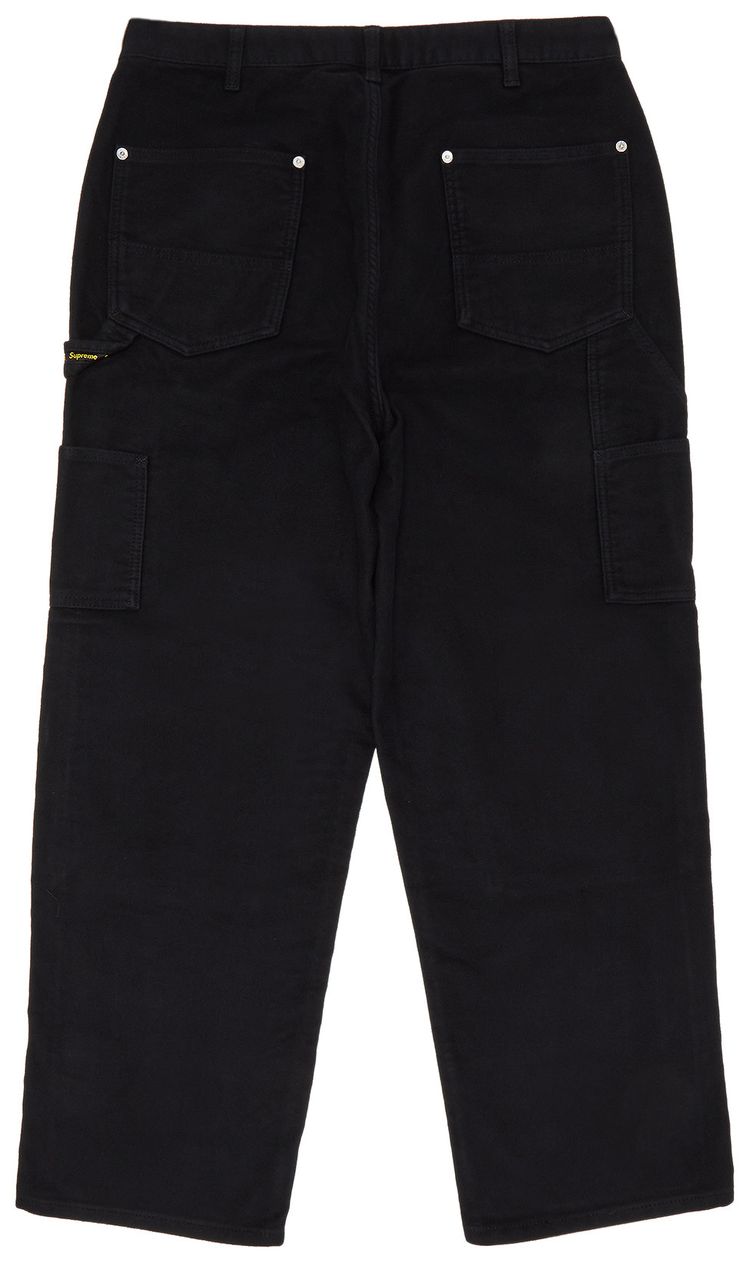 Supreme Moleskin Double Knee Painter Pant Black