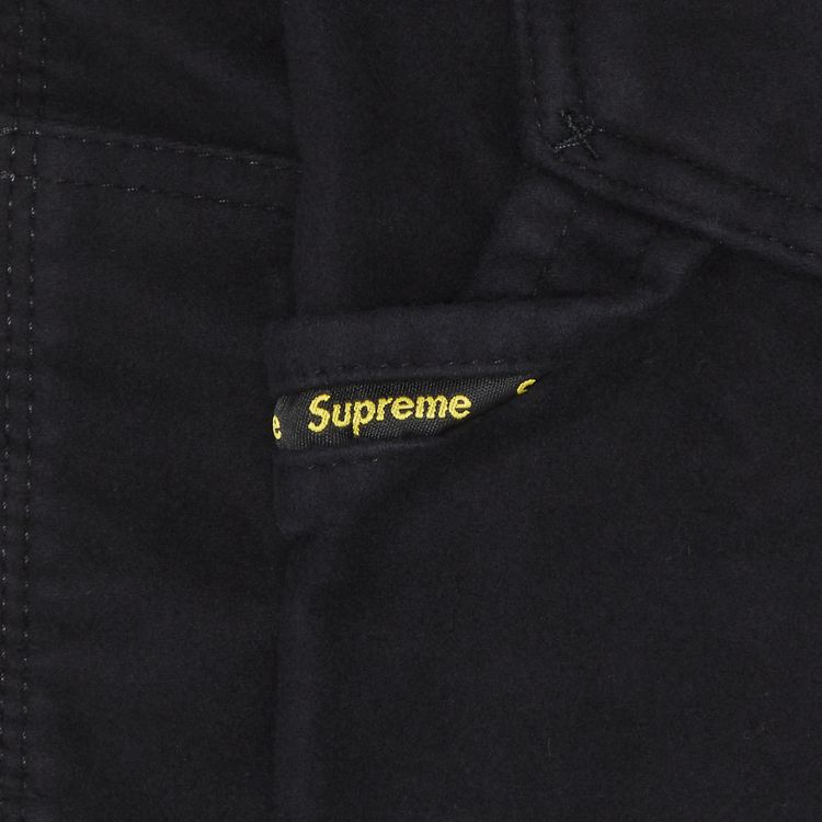 Supreme Moleskin Double Knee Painter Pant Black