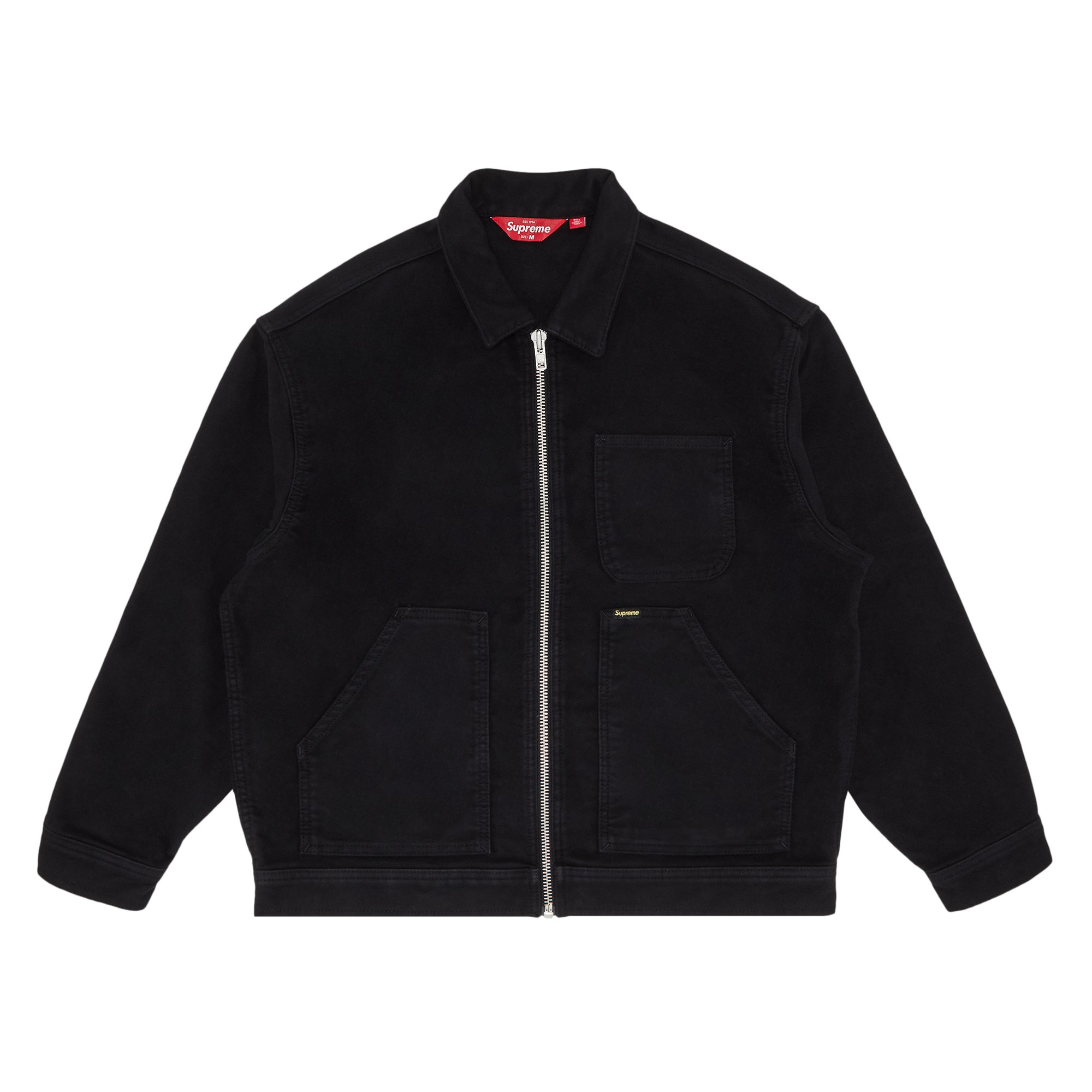 Supreme 23FW Moleskin Work Jacket 黒 XL-