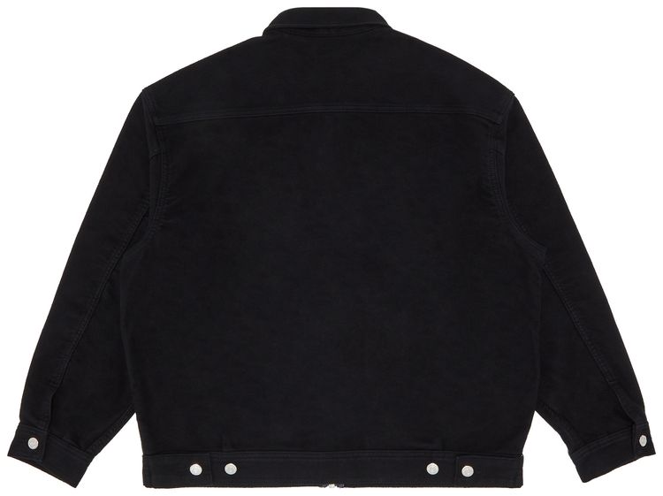 Supreme Moleskin Work Jacket Black
