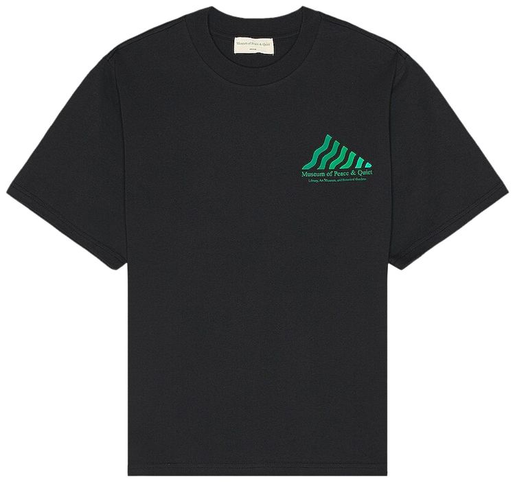 Museum of Peace  Quiet Library T Shirt Black