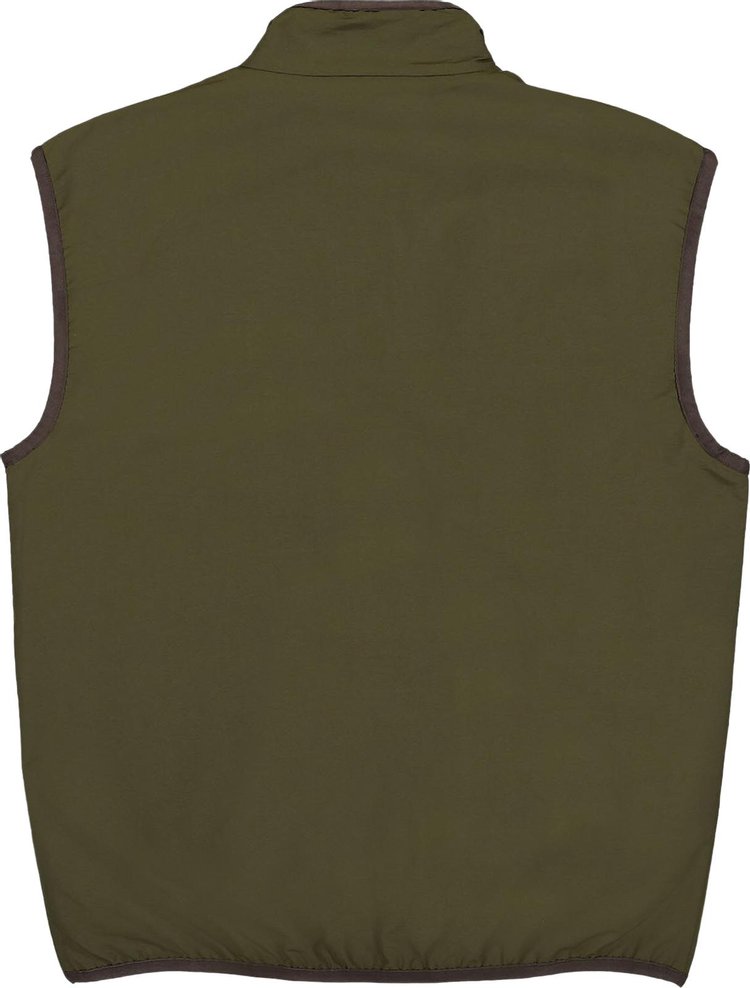 Gramicci Reversible Fleece Vest Leaf Camo