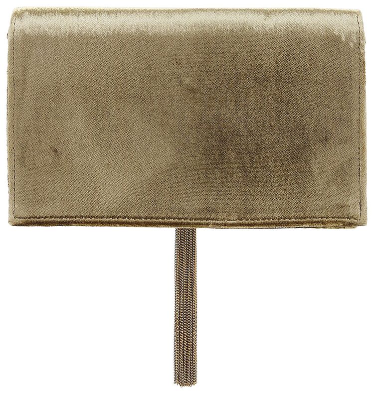 Saint Laurent Kate Tassel Chain Bag Dark Vintage Olive