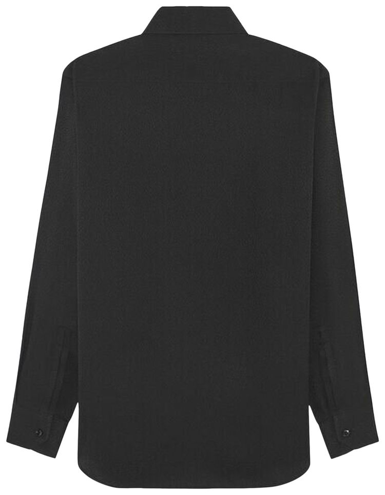 Saint Laurent Collar Shirt Black