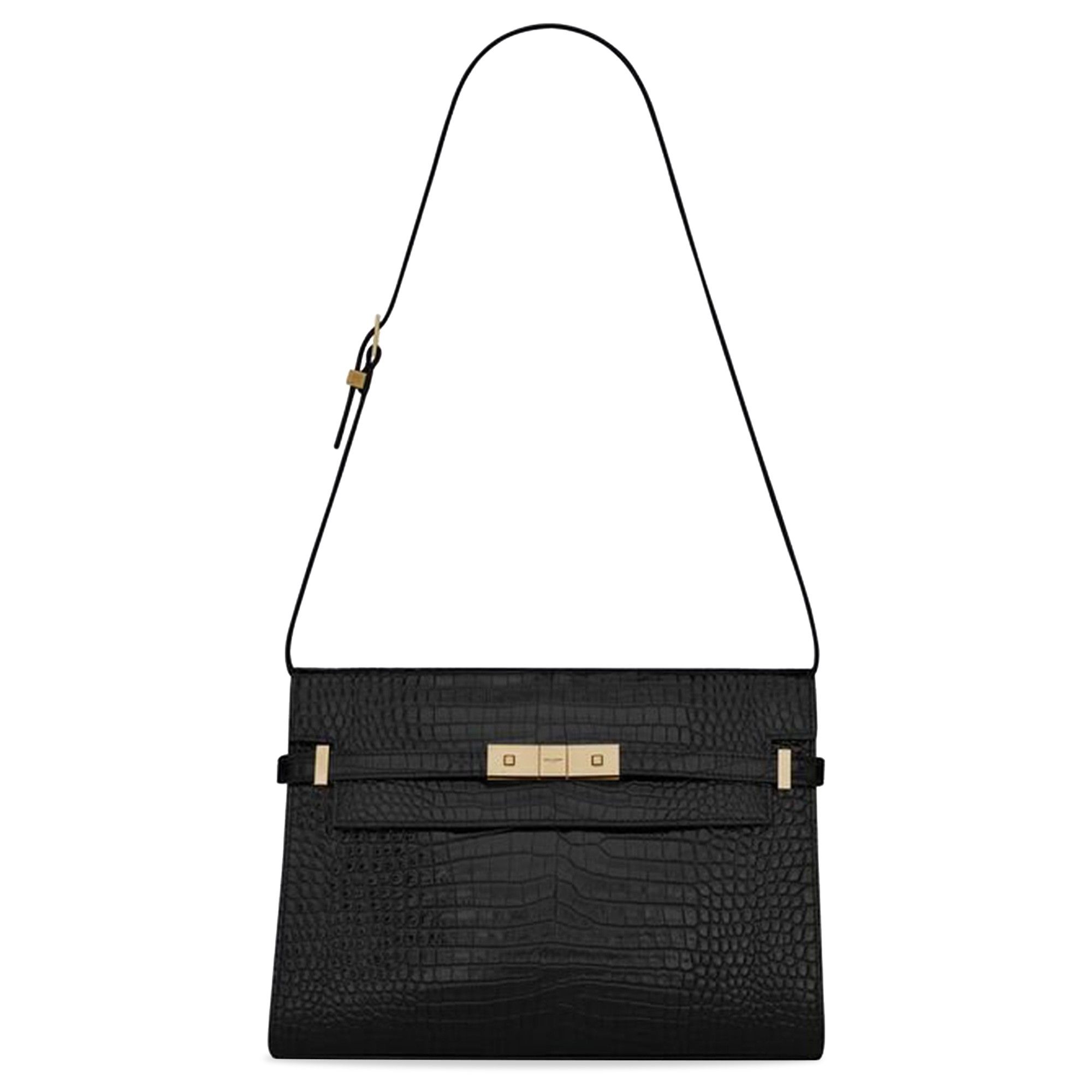 Buy Saint Laurent Manhattan Shoulder Bag 'Black' - 579271
