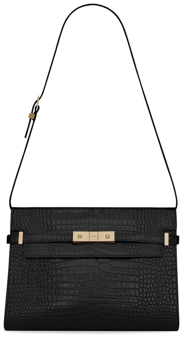 Saint Laurent Manhattan Shoulder Bag Black