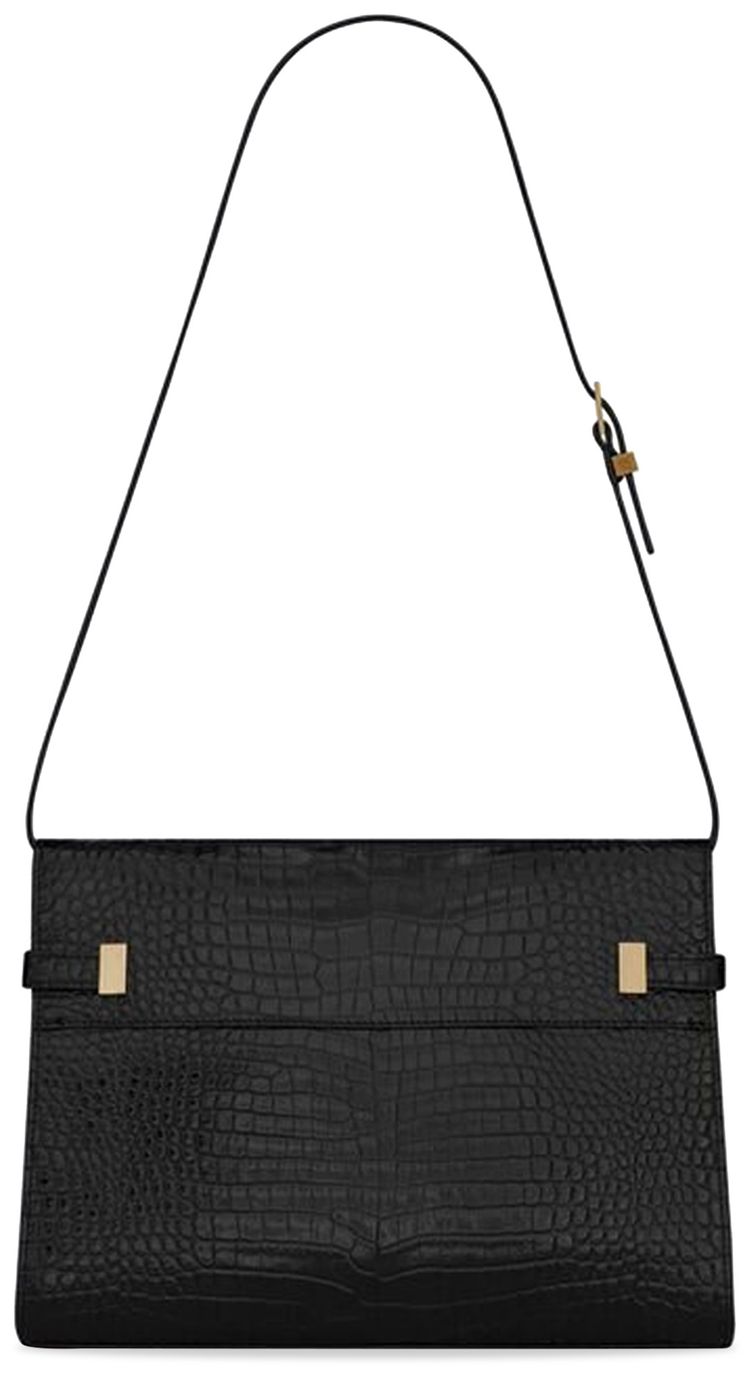 Saint Laurent Manhattan Shoulder Bag Black