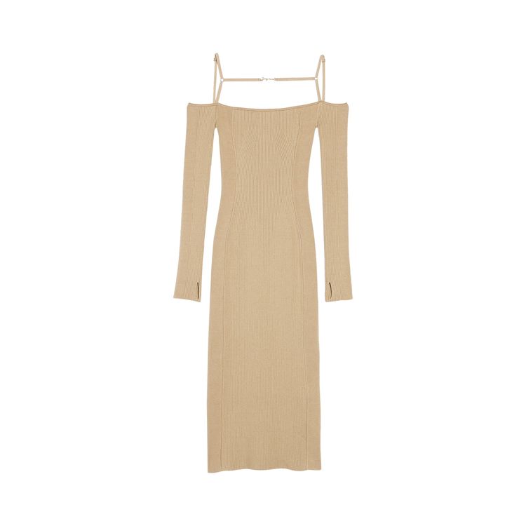 Goat Robe Buy Jacquemus La Robe Sierra 'Dark Beige' - 22H213KN300 2082 180 | GOAT