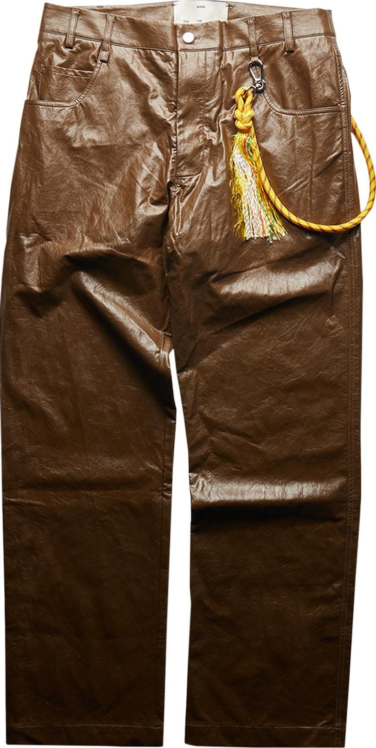 Song for the Mute Long Work Pant 'Brown'