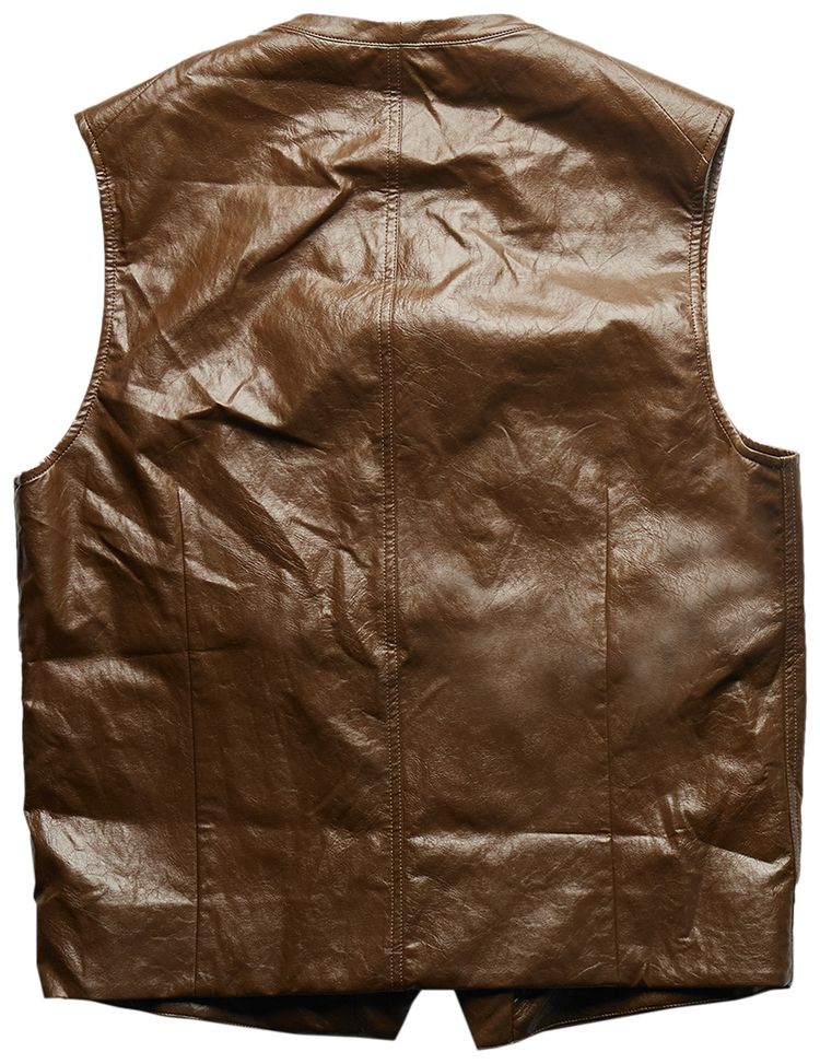 Song for the Mute 3D Pocket Vest Brown