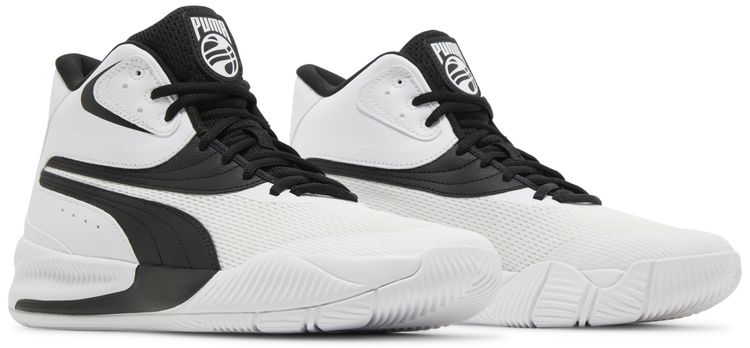 Puma Triple Mid White Black