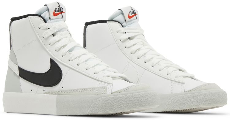 Nike Blazer Mid 77 SE GS Split   White Black