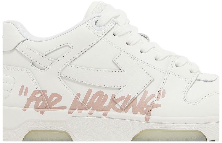 Off White Wmns Out of Office For Walking   White Pink 2023