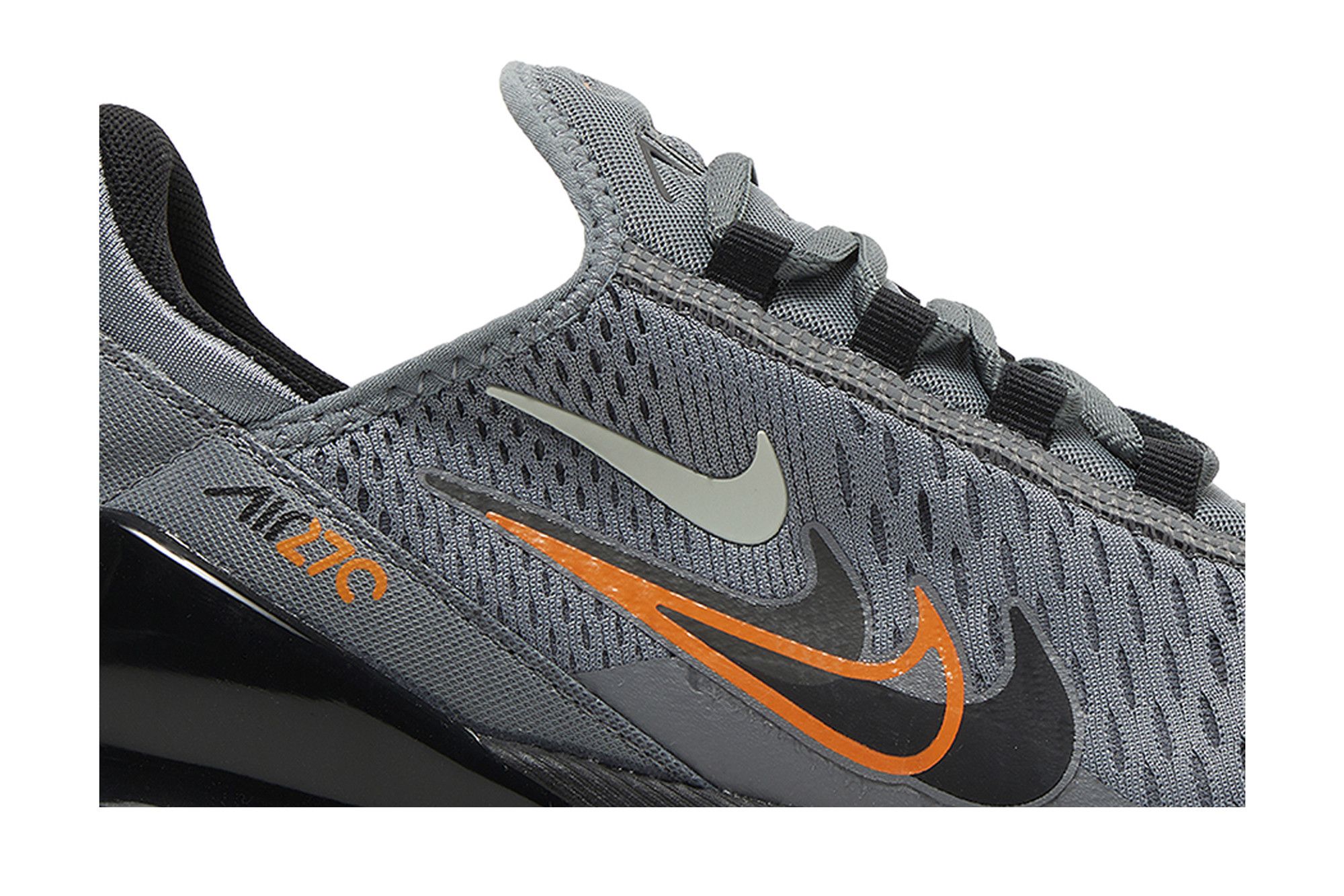 Buy Air Max 270 'Multi-Swoosh - Smoke Grey Mandarin