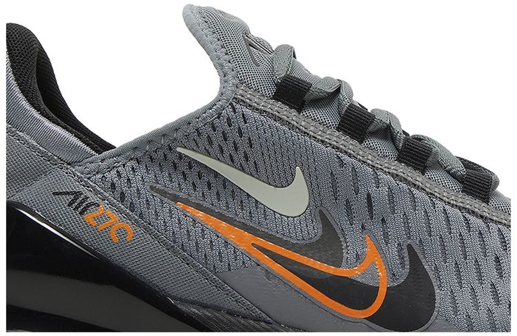 Nike Air Max 270 Multi Swoosh Smoke Grey Mandarin