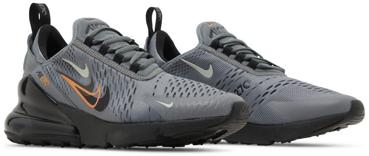 Nike Air Max 270 Multi Swoosh Smoke Grey Mandarin
