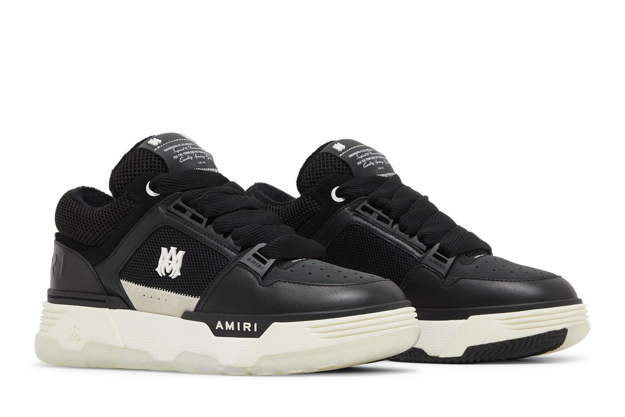 Buy Amiri MA-1 'Black White' 2023 - AW23MFS009 001 | GOAT