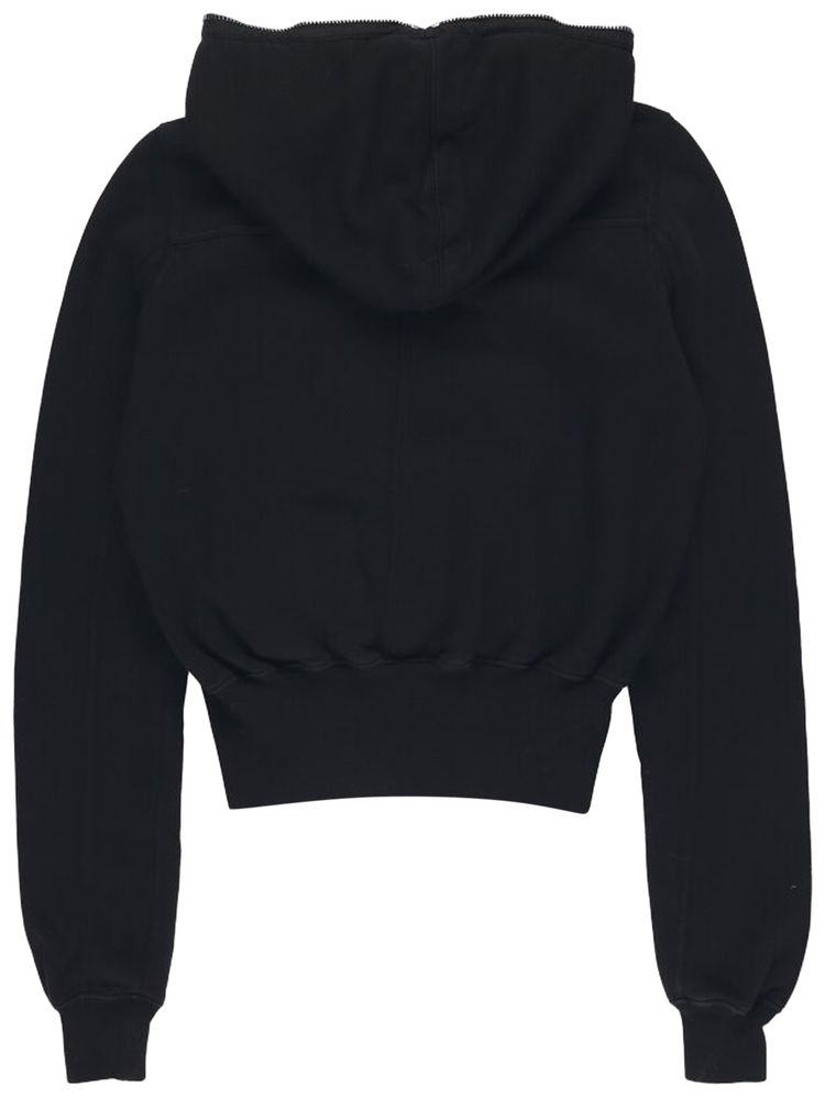 Rick Owens DRKSHDW Small Gimp Hoodie Black