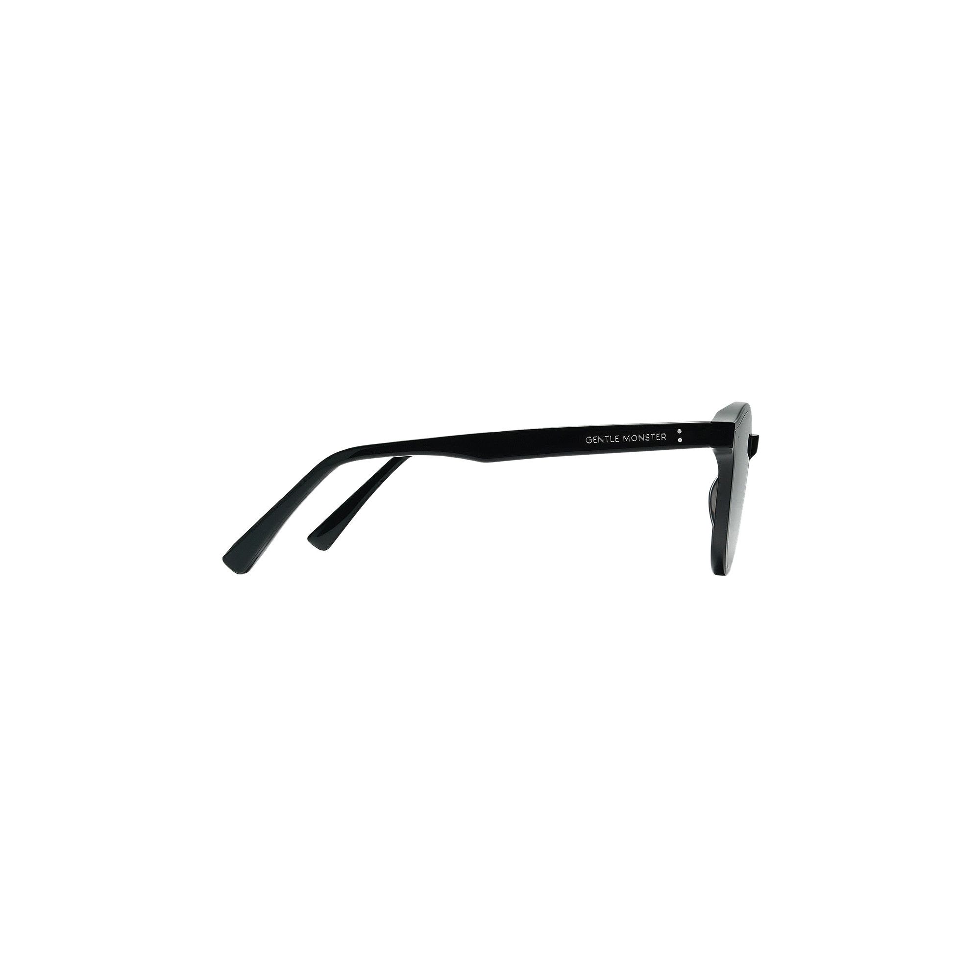 Buy Gentle Monster Lang 01 Sunglasses 'Black' - LANG 01 BLAC | GOAT