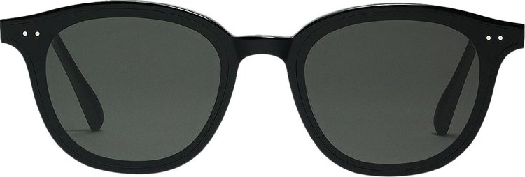 Gentle Monster Rosy 01 Round Frame Sunglasses - Black for Men
