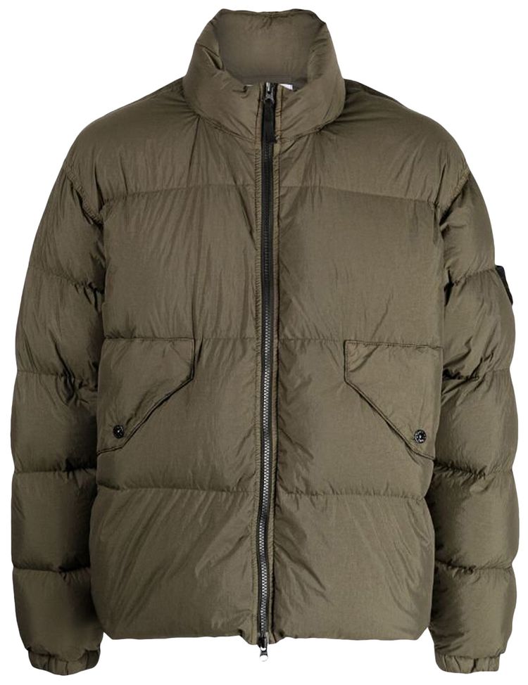 Stone Island Puffer Down Jacket Olive