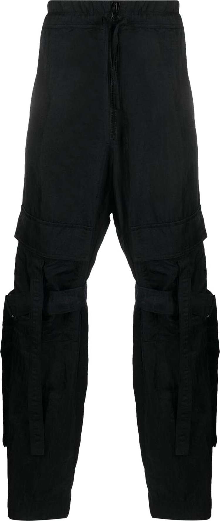 Buy Dries Van Noten Adjustable Cargo Pants 'Black' - 232 020945 7356 ...