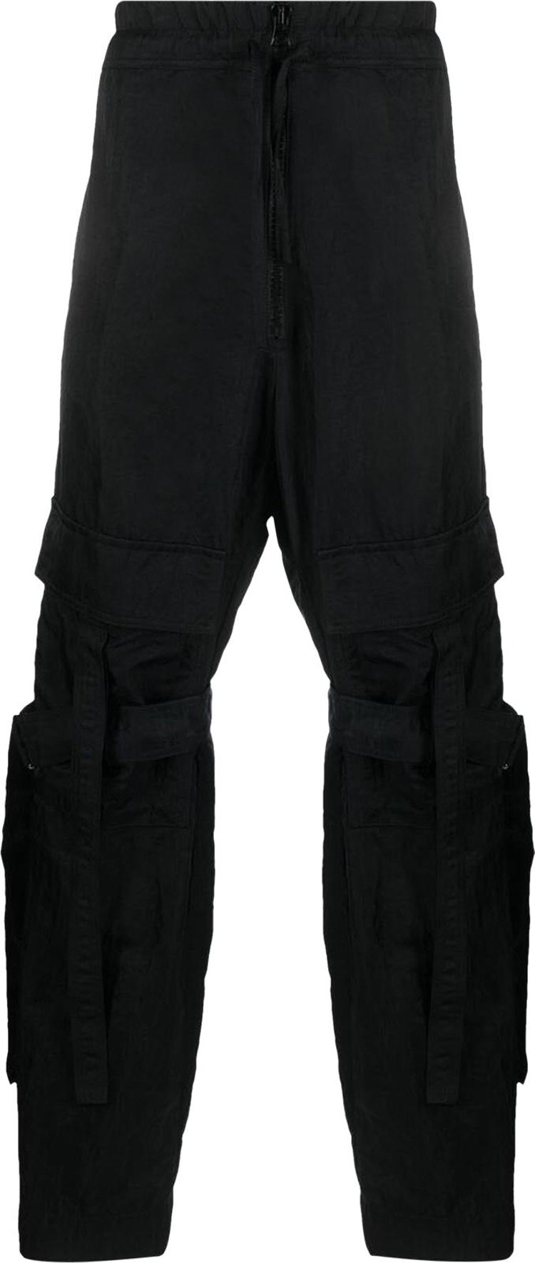 Dries Van Noten Adjustable Cargo Pants 'Black'