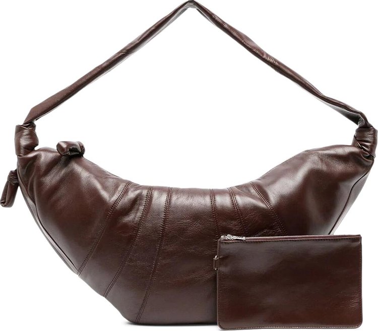 Lemaire Large Croissant Bag 'Roasted Pecan'