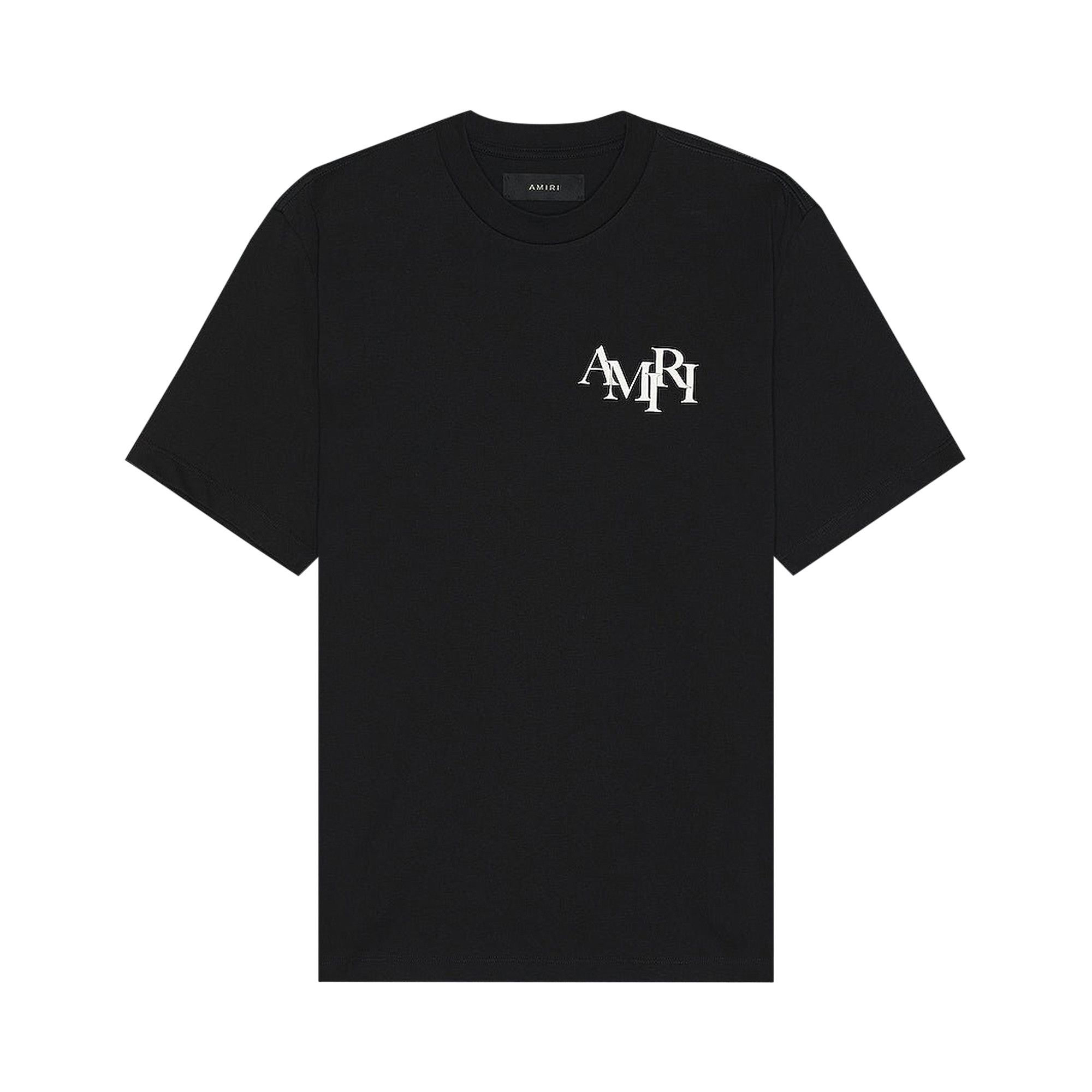 【関税込み】AMIRI ブラック 'AMIRI' Staggered フーディ AMIRI Staggered Hoodie | Black | FARFETCH