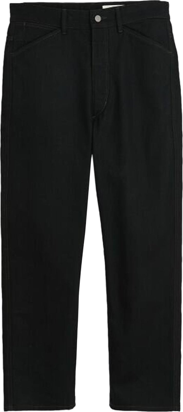 르메르-Curved 5 Pocket Pants in Black