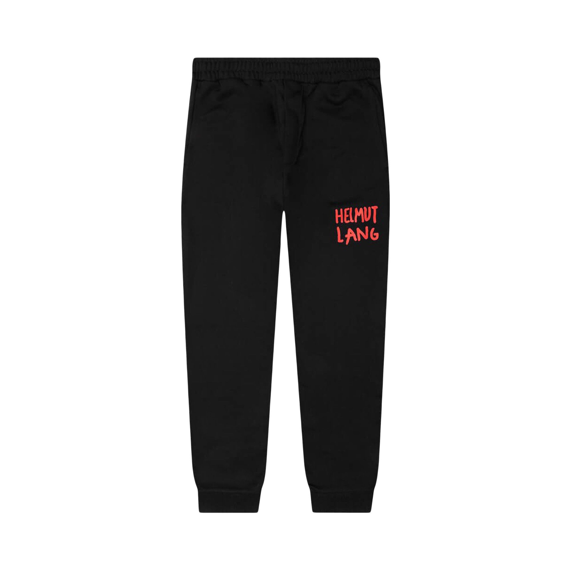 Helmut Lang Scribble Logo Jogger Black