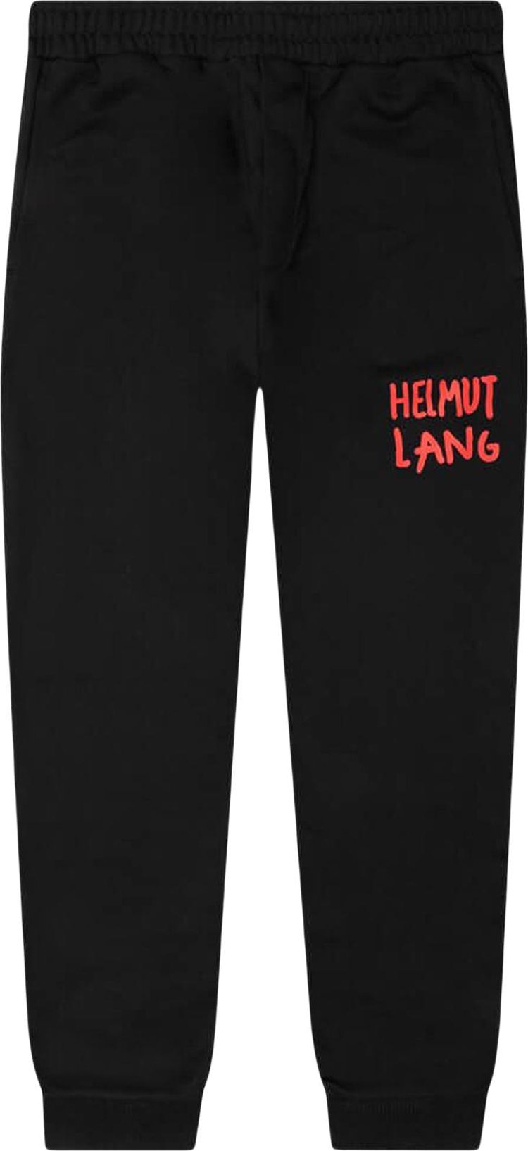 Helmut Lang Scribble Logo Jogger 'Black'