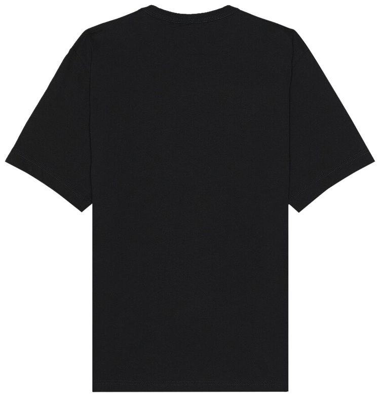 Helmut Lang Scribbled Cowboy Logo Tee Black