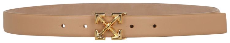 Off White Arrow Belt Beige